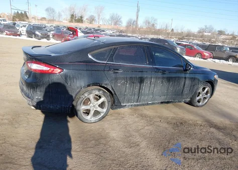 2016 Ford Fusion Se из США, поврежденный, VIN 3FA6P0HD9GR391064